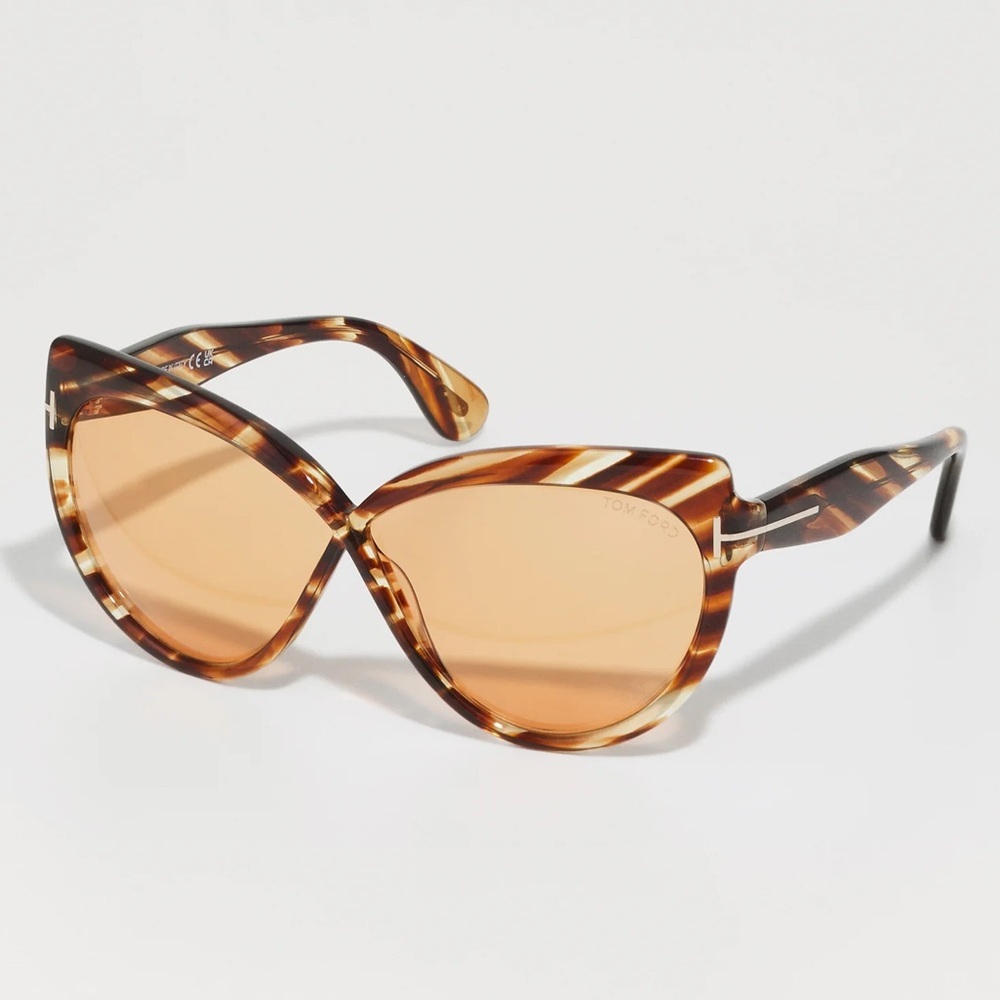 New, TOM FORD Beatrice Sunglasses TF1196 53E, Authentic